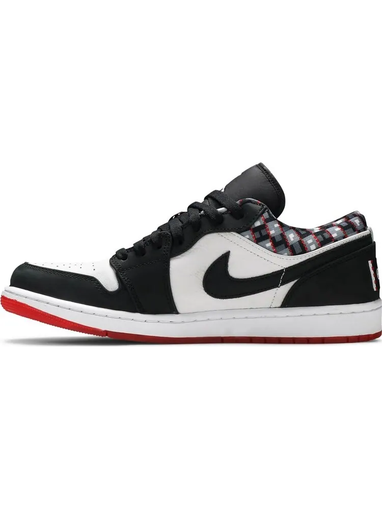 Кроссовки Air Jordan 1 Low Quai 54 2021 — изображение 3 из 10, белый