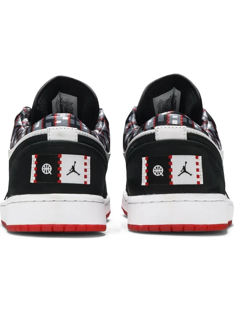 Кроссовки Air Jordan 1 Low Quai 54 2021 — изображение 6 из 10, белый