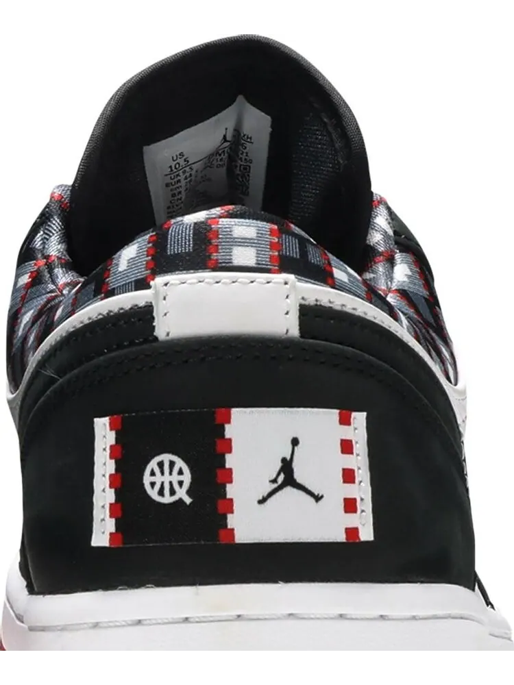 Кроссовки Air Jordan 1 Low Quai 54 2021 — изображение 7 из 10, белый