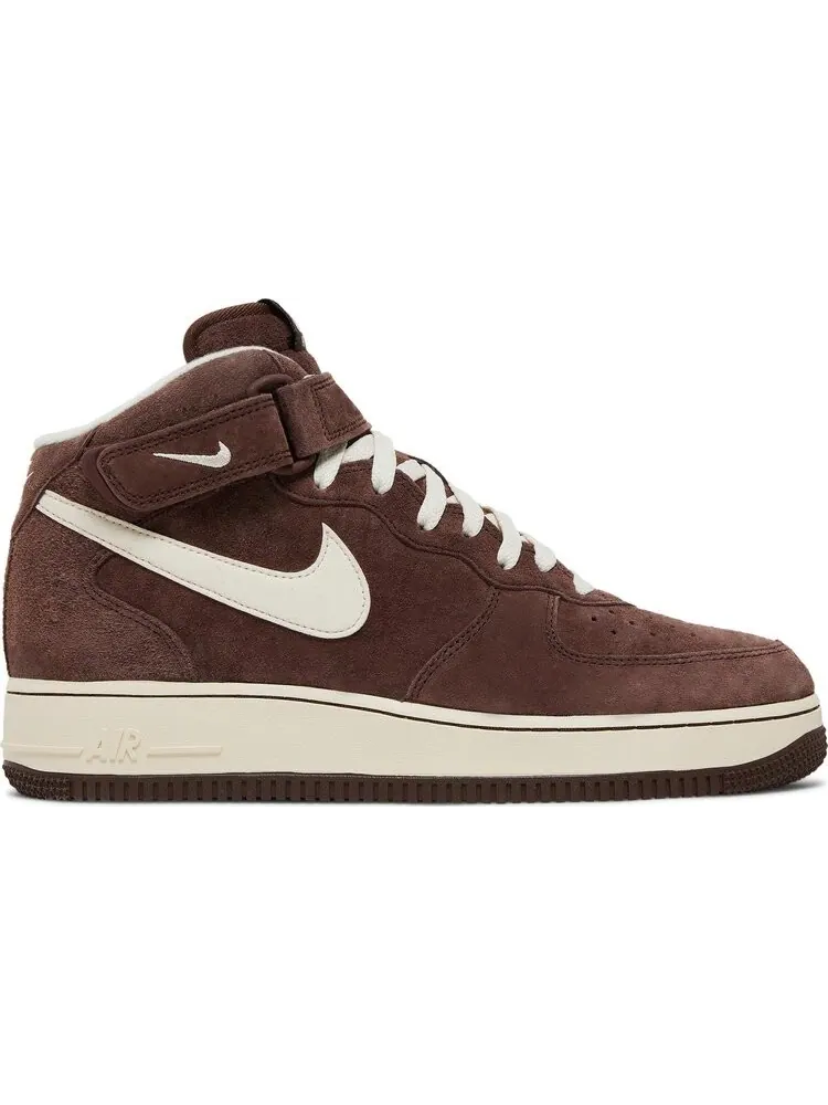 Кроссовки Nike Air Force 1 Mid 'Chocolate' — изображение 1 из 10, коричневый
