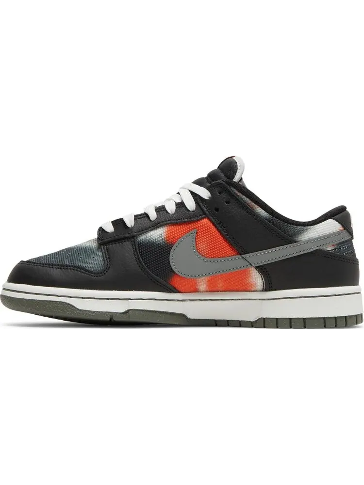 Кроссовки Nike Dunk Low 'Graffiti Pack - Black Red' — изображение 3 из 8, черный