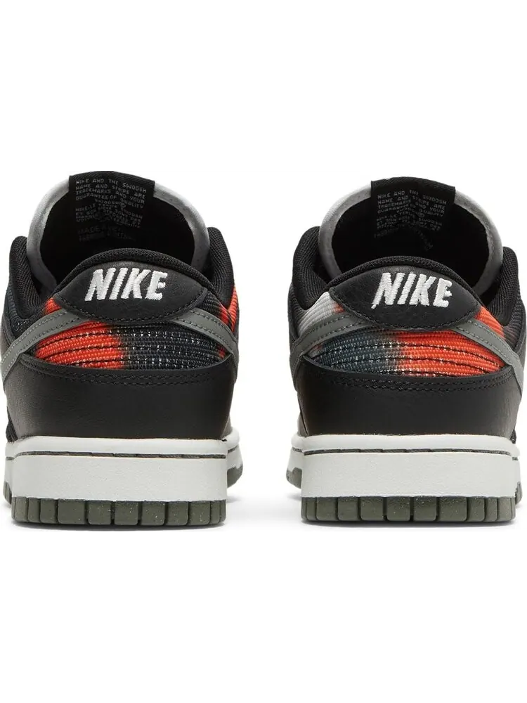 Кроссовки Nike Dunk Low 'Graffiti Pack - Black Red' — изображение 6 из 8, черный
