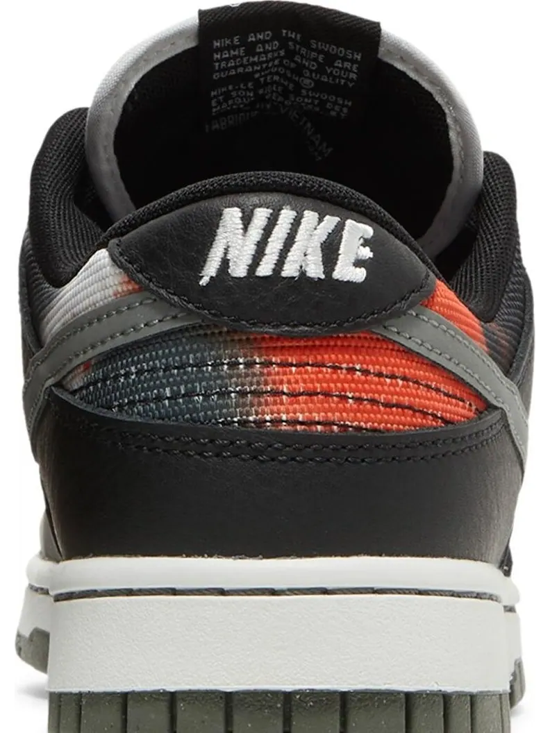Кроссовки Nike Dunk Low 'Graffiti Pack - Black Red' — изображение 7 из 8, черный