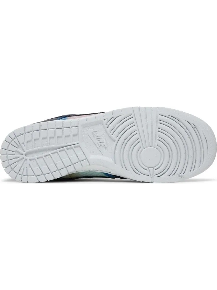 Кроссовки Nike Dunk Low Premium 'Graffiti Pack - Obsidian' — изображение 4 из 10, синий