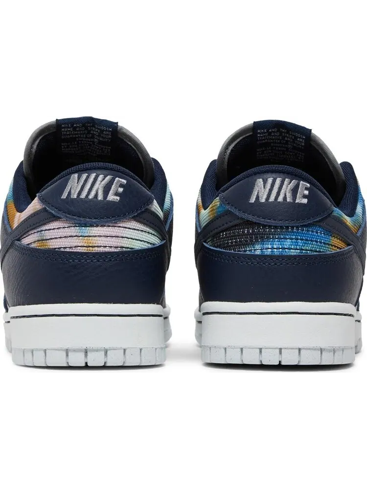 Кроссовки Nike Dunk Low Premium 'Graffiti Pack - Obsidian' — изображение 6 из 10, синий