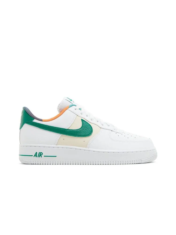 Кроссовки Nike Air Force 1 Low '07 LV8 EMB 'White Malachite' — изображение 2 из 9, белый/белый/белый