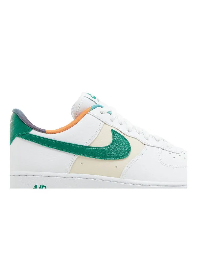 Кроссовки Nike Air Force 1 Low '07 LV8 EMB 'White Malachite' — изображение 3 из 9, белый/белый/белый