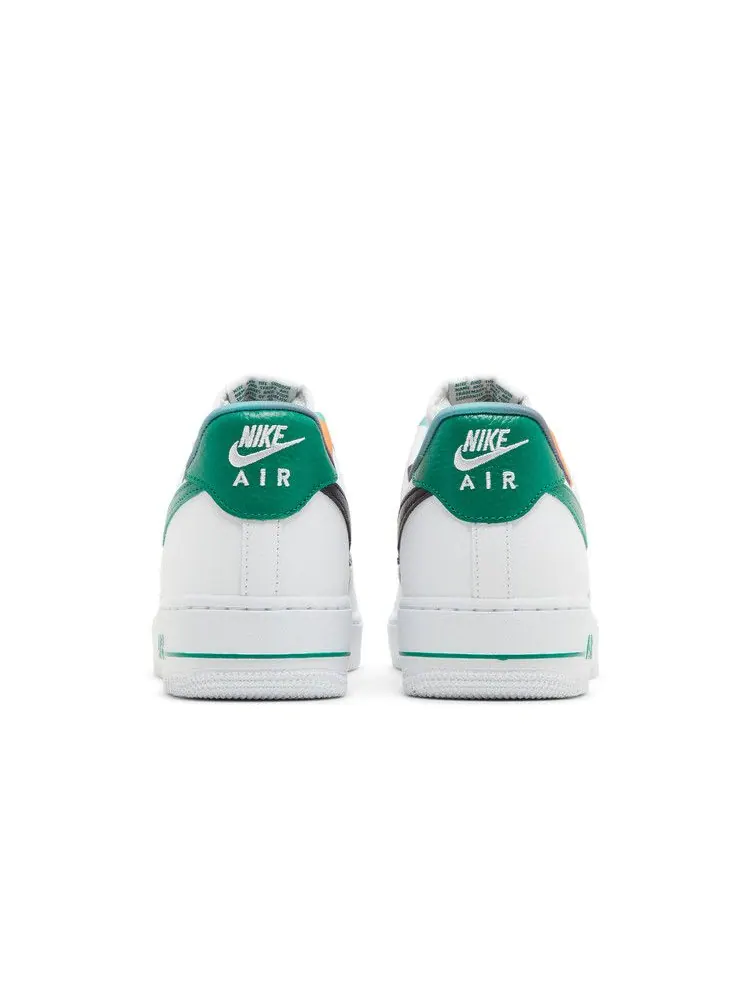 Кроссовки Nike Air Force 1 Low '07 LV8 EMB 'White Malachite' — изображение 7 из 9, белый/белый/белый