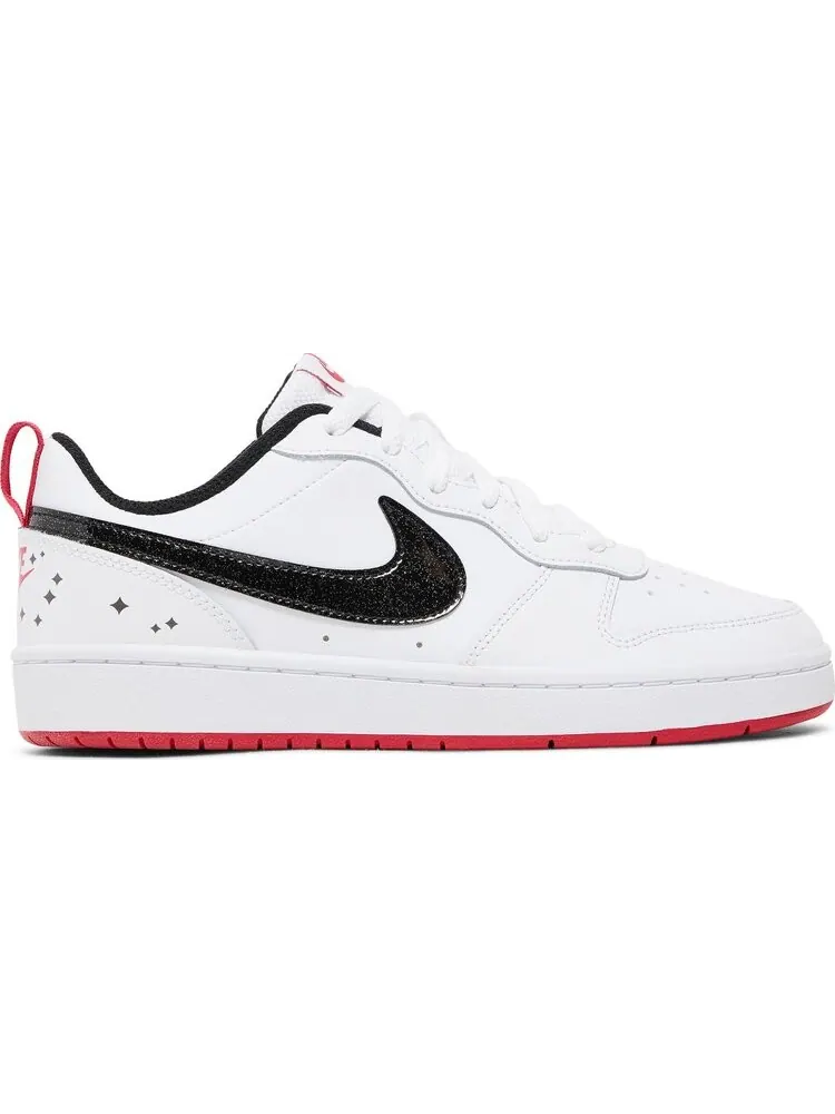 Кроссовки Nike Court Borough Low 2 SE GS 'White Very Berry' — изображение 1 из 8, белый