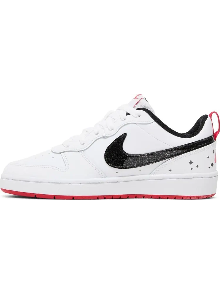 Кроссовки Nike Court Borough Low 2 SE GS 'White Very Berry' — изображение 3 из 8, белый