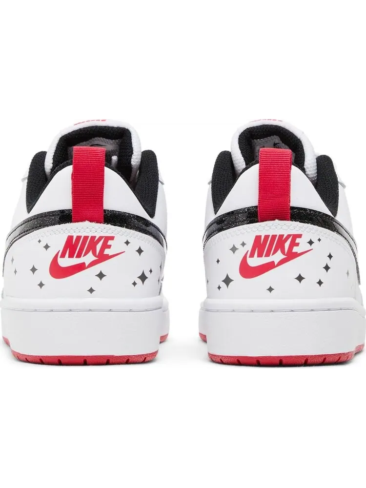 Кроссовки Nike Court Borough Low 2 SE GS 'White Very Berry' — изображение 6 из 8, белый