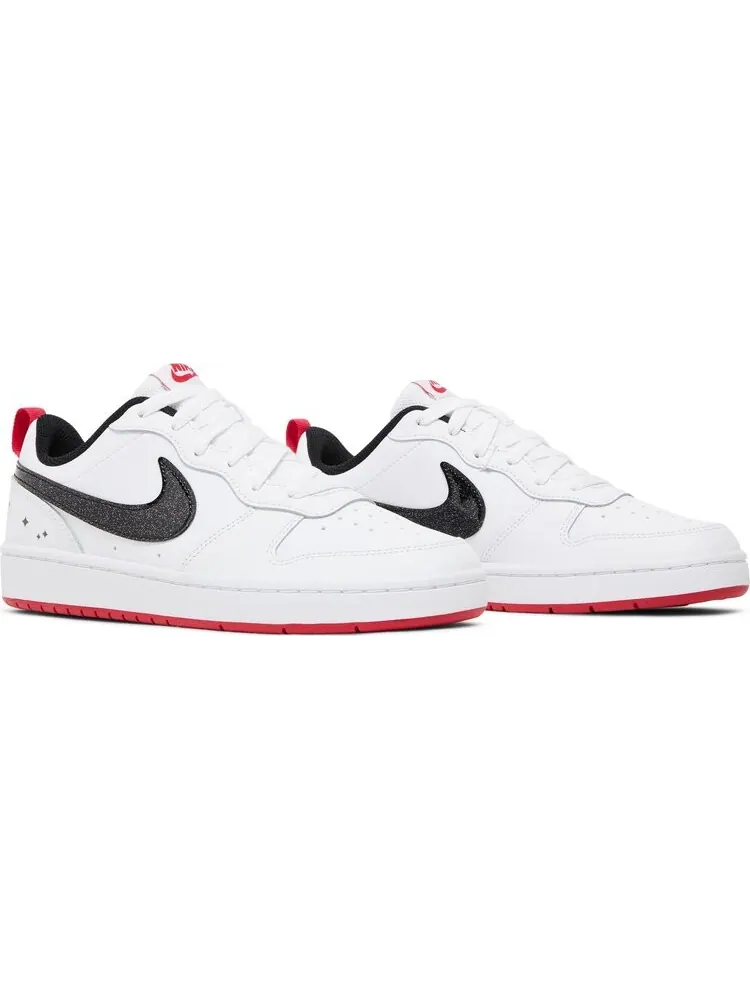 Кроссовки Nike Court Borough Low 2 SE GS 'White Very Berry' — изображение 8 из 8, белый
