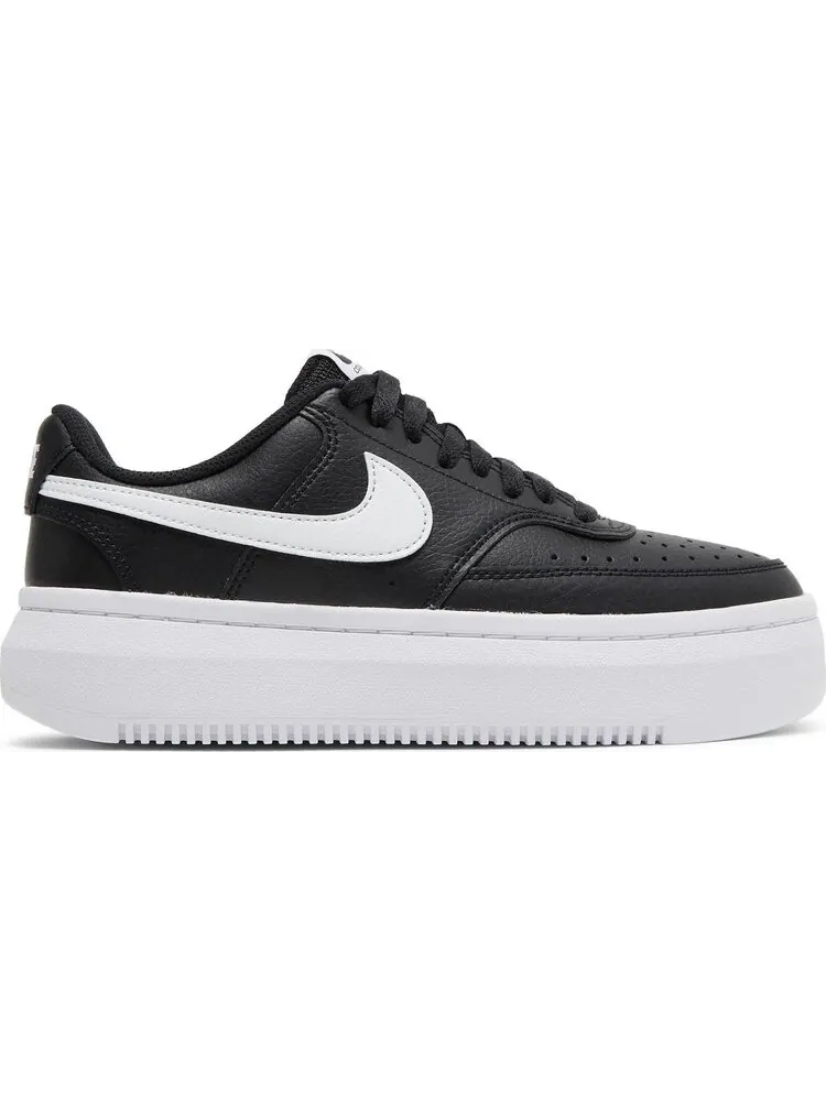 Кроссовки Nike Wmns Court Vision Alta 'Black White' — изображение 1 из 8, черный