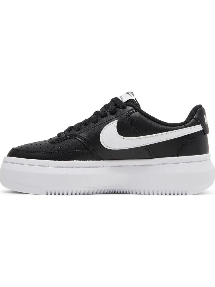 Кроссовки Nike Wmns Court Vision Alta 'Black White' — изображение 3 из 8, черный