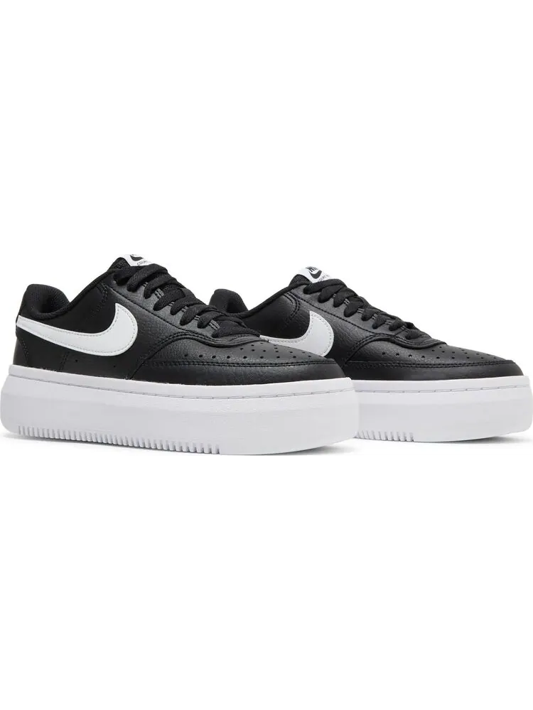 Кроссовки Nike Wmns Court Vision Alta 'Black White' — изображение 8 из 8, черный