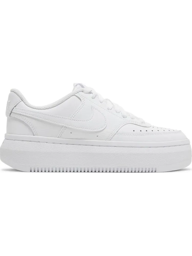 Кроссовки Nike Wmns Court Vision Alta 'Triple White' — изображение 1 из 8, белый