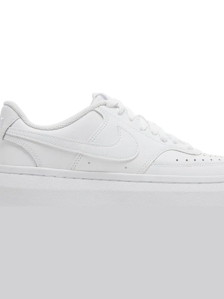 Кроссовки Nike Wmns Court Vision Alta 'Triple White' — изображение 2 из 8, белый