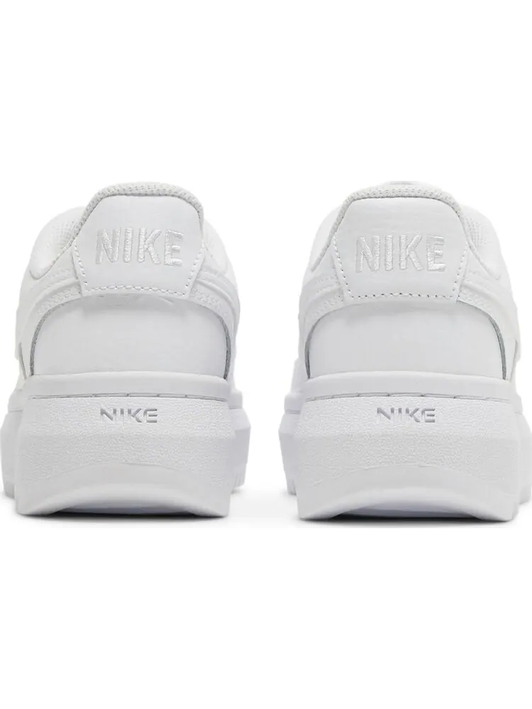 Кроссовки Nike Wmns Court Vision Alta 'Triple White' — изображение 6 из 8, белый