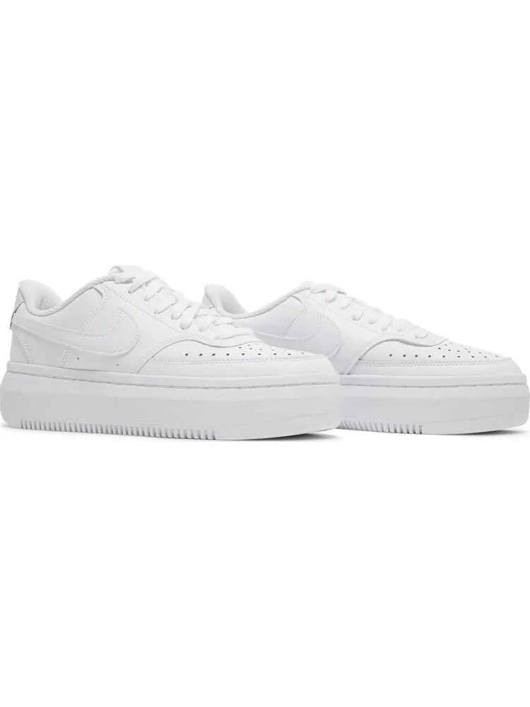 Кроссовки Nike Wmns Court Vision Alta 'Triple White' — изображение 8 из 8, белый