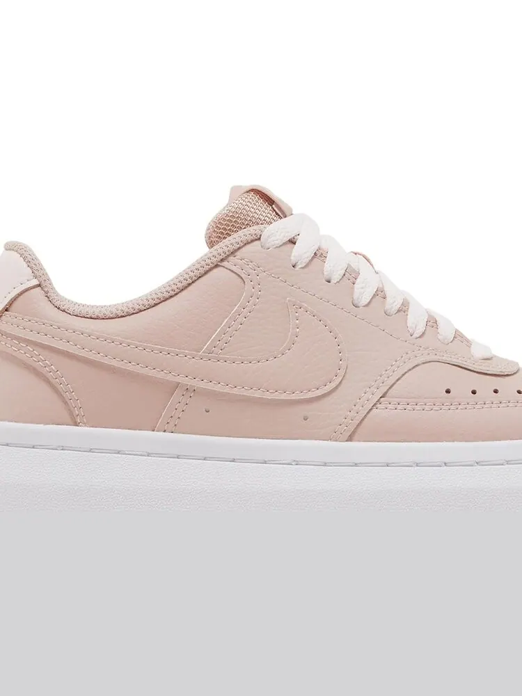 Кроссовки Nike Wmns Court Vision Alta 'Pink Oxford' — изображение 2 из 8, розовый
