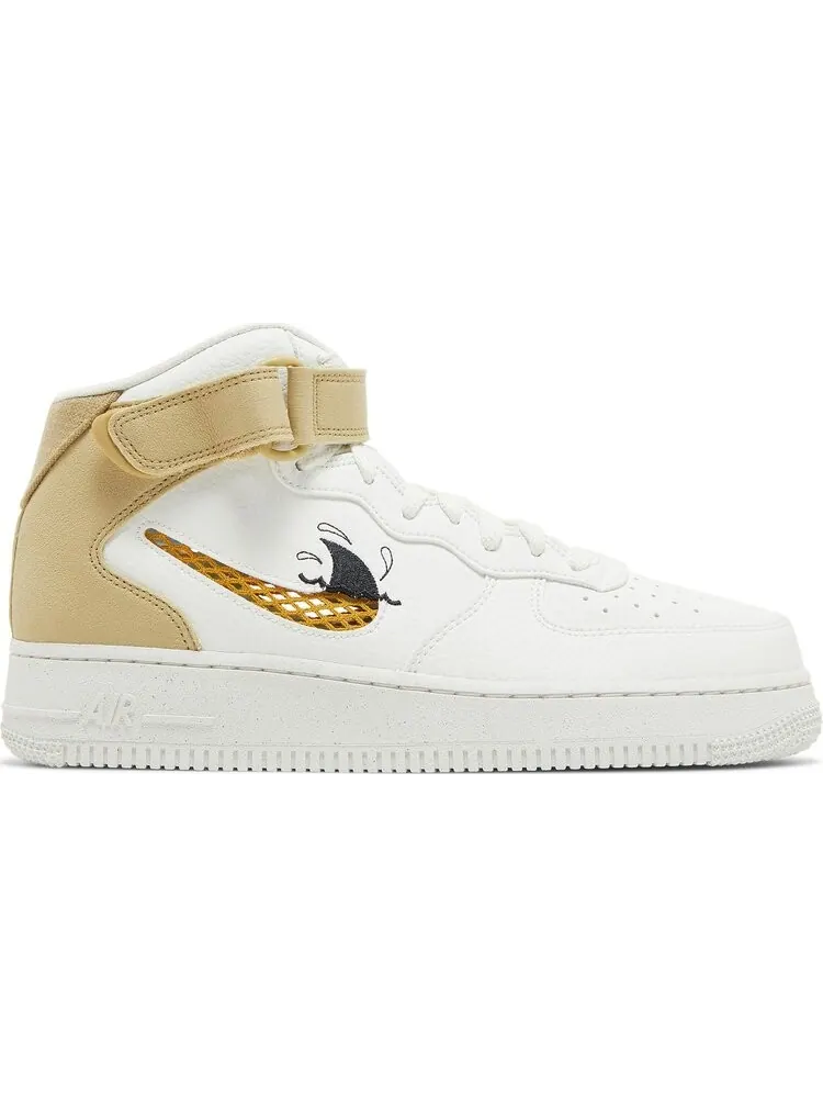 Кроссовки Nike Air Force 1 Mid '07 LV8 Next Nature 'Sun Club - White Shark's Fin' — изображение 1 из 8, белый