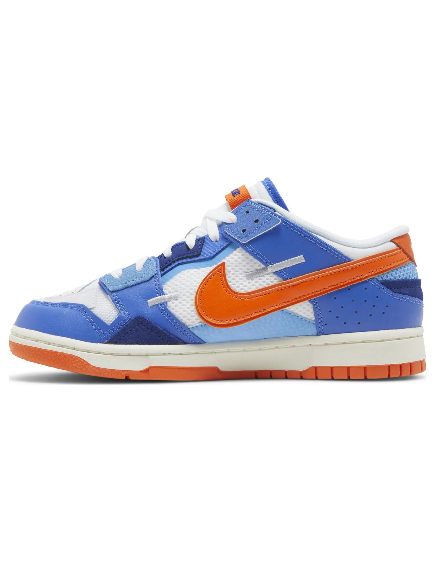 Кроссовки Nike Dunk Low Scrap 'Knicks' — изображение 3 из 8, белый