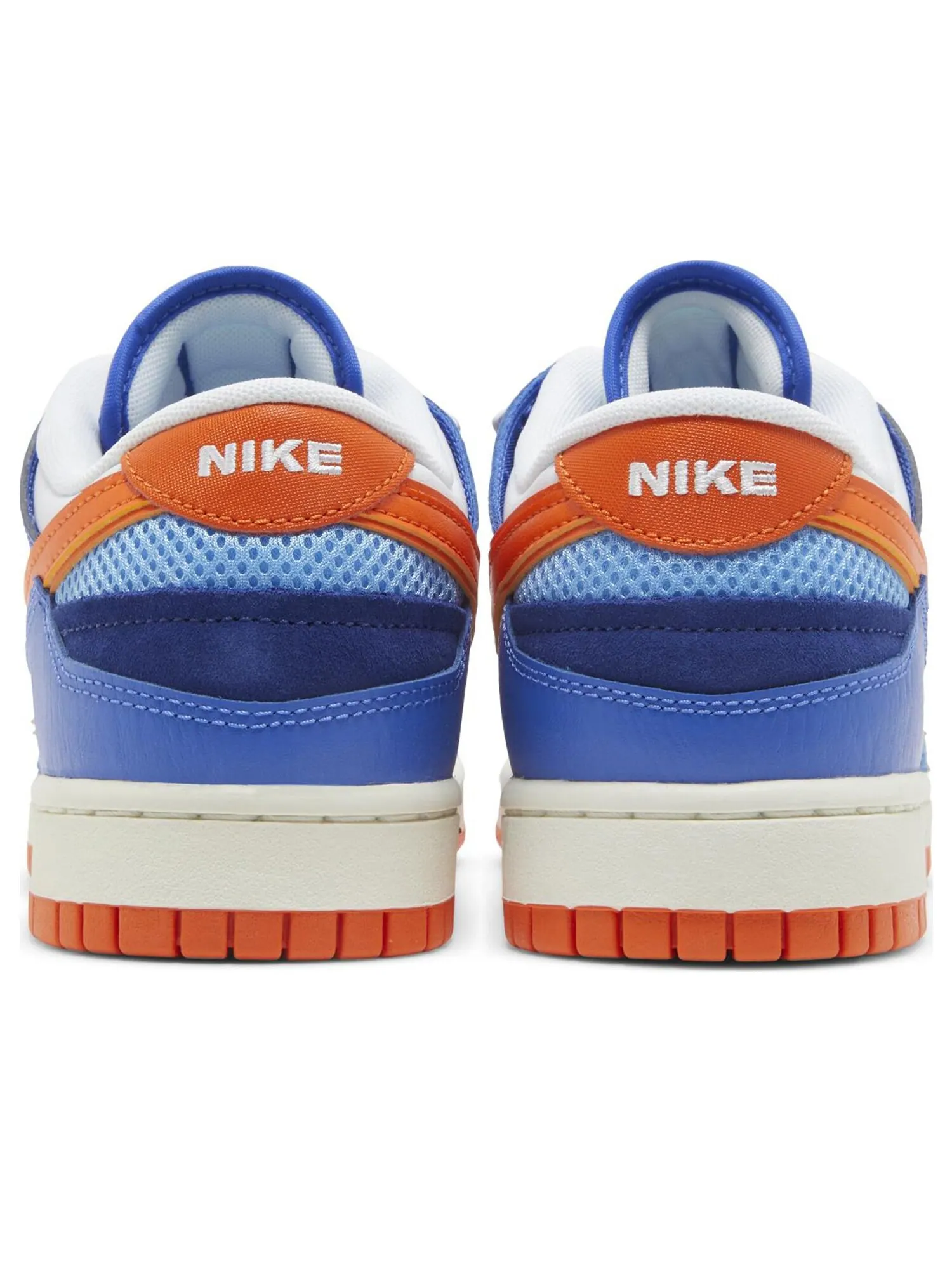 Кроссовки Nike Dunk Low Scrap 'Knicks' — изображение 6 из 8, белый