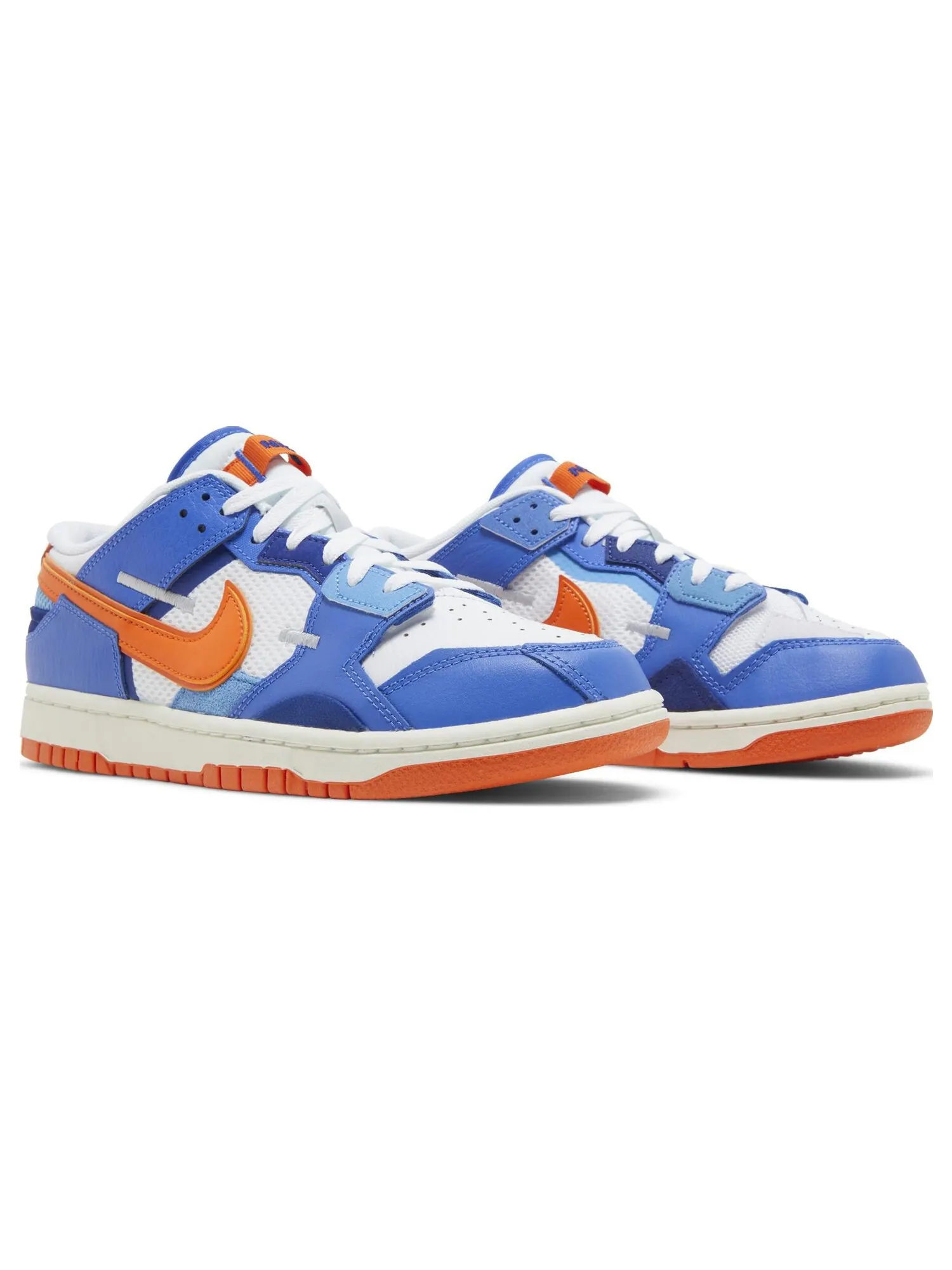 Кроссовки Nike Dunk Low Scrap 'Knicks' — изображение 8 из 8, белый