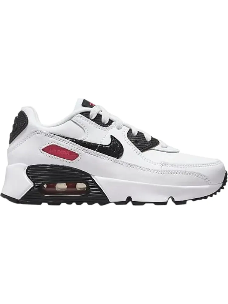 Кроссовки Nike Air Max 90 Leather SE 2 PS 'White Very Berry' — изображение 1 из 1, белый