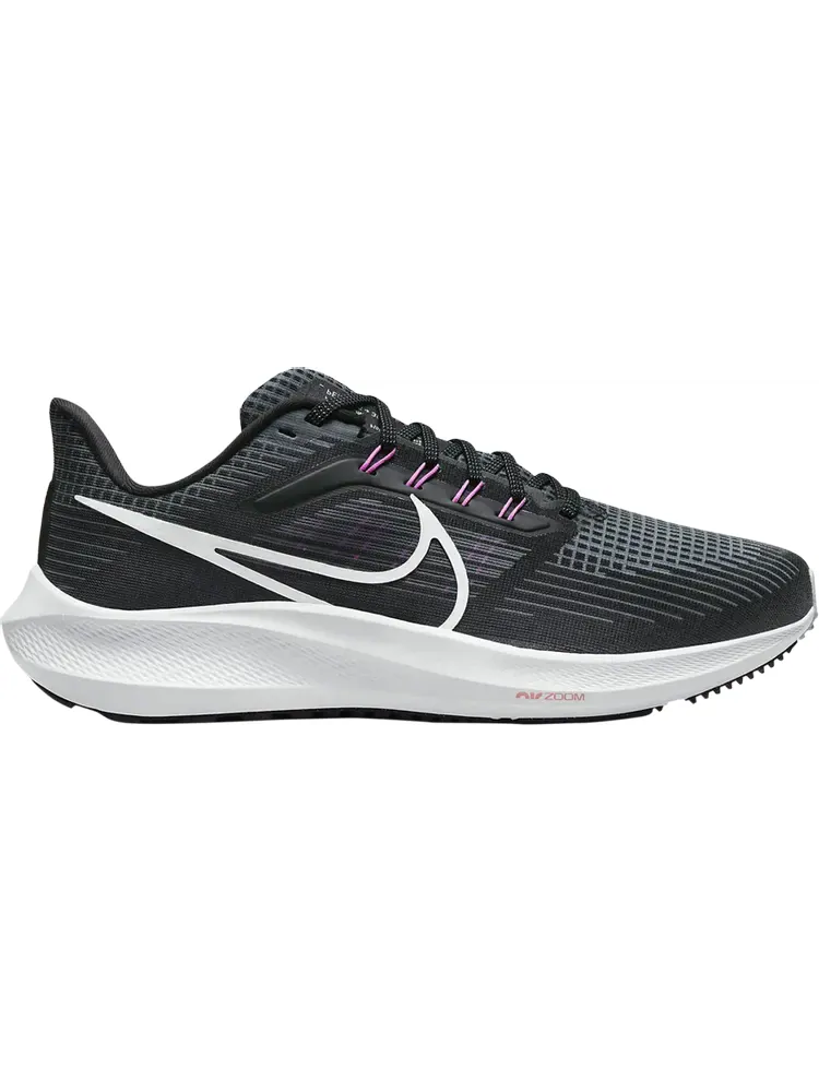 Кроссовки Nike Air Zoom Pegasus 39 Extra Wide 'Black Pink' — изображение 1 из 1, черный