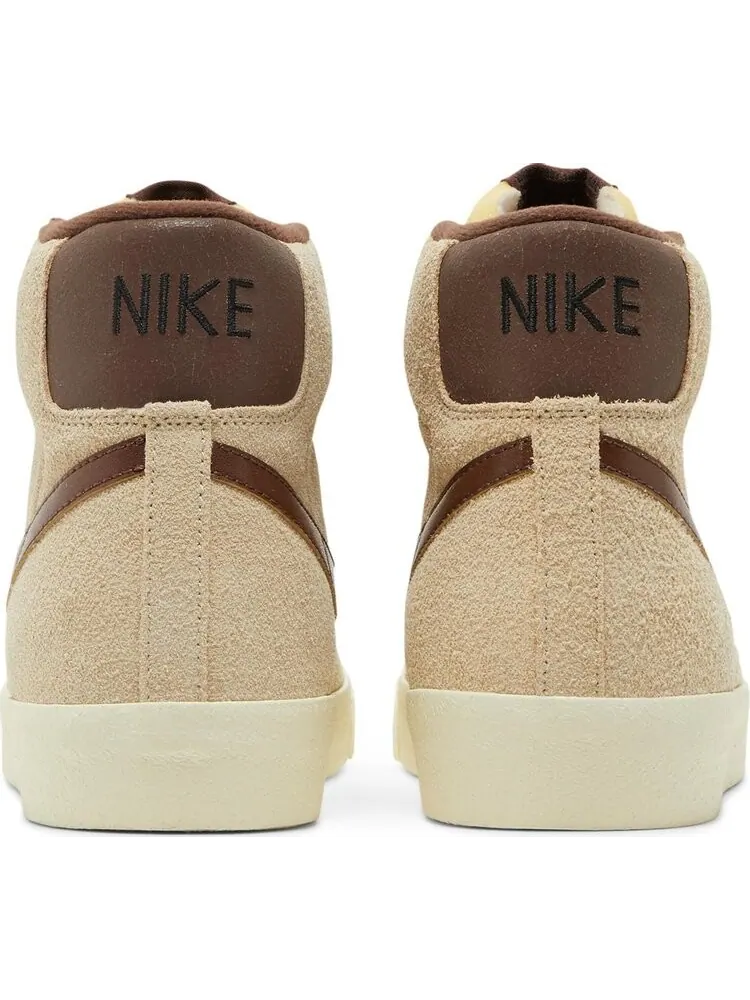 Кроссовки Nike Blazer Mid '77 Premium 'Rattan Light Chocolate' — изображение 6 из 8, коричневый