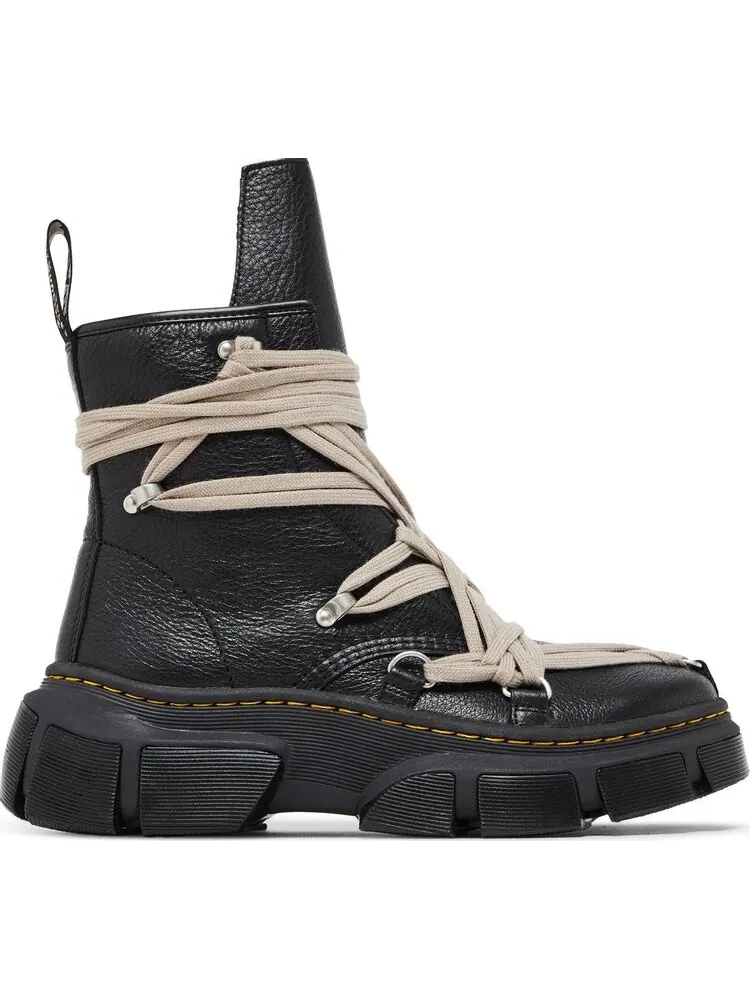 Кроссовки Dr. Martens x Rick Owens 1460 DMXL Megalace Boot — изображение 1 из 4, черный