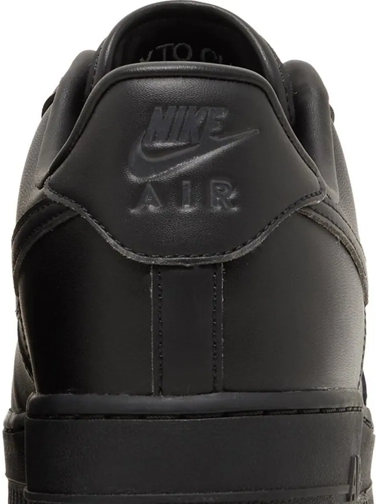 Кроссовки Nike Air Force 1 '07 Fresh Triple Black — изображение 7 из 8, черный