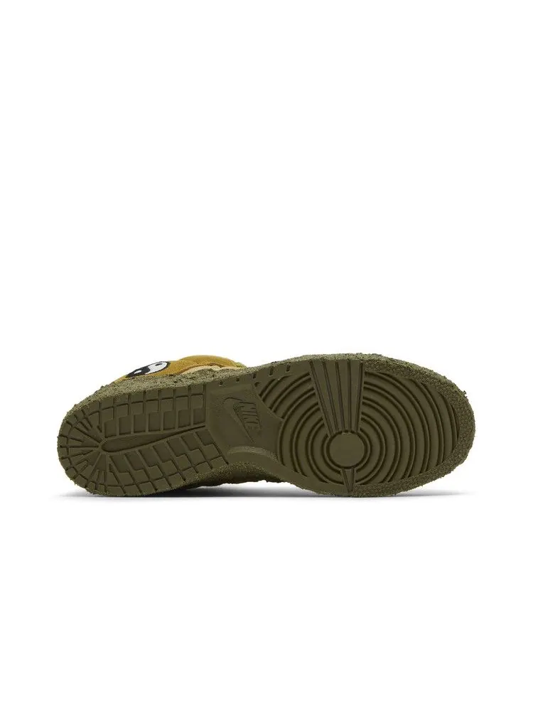 Кроссовки Nike Cactus Plant Flea Market x Dunk Low SP 'Tan Mossy Green' — изображение 5 из 9, желто-коричневый