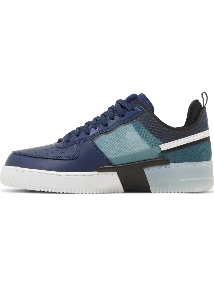 Кроссовки Nike Air Force 1 React 'Midnight Navy Teal' — изображение 3 из 8, синий