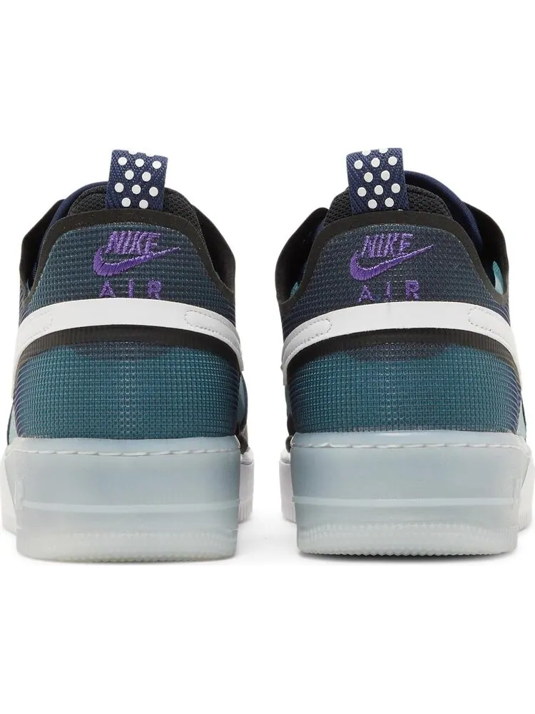 Кроссовки Nike Air Force 1 React 'Midnight Navy Teal' — изображение 6 из 8, синий