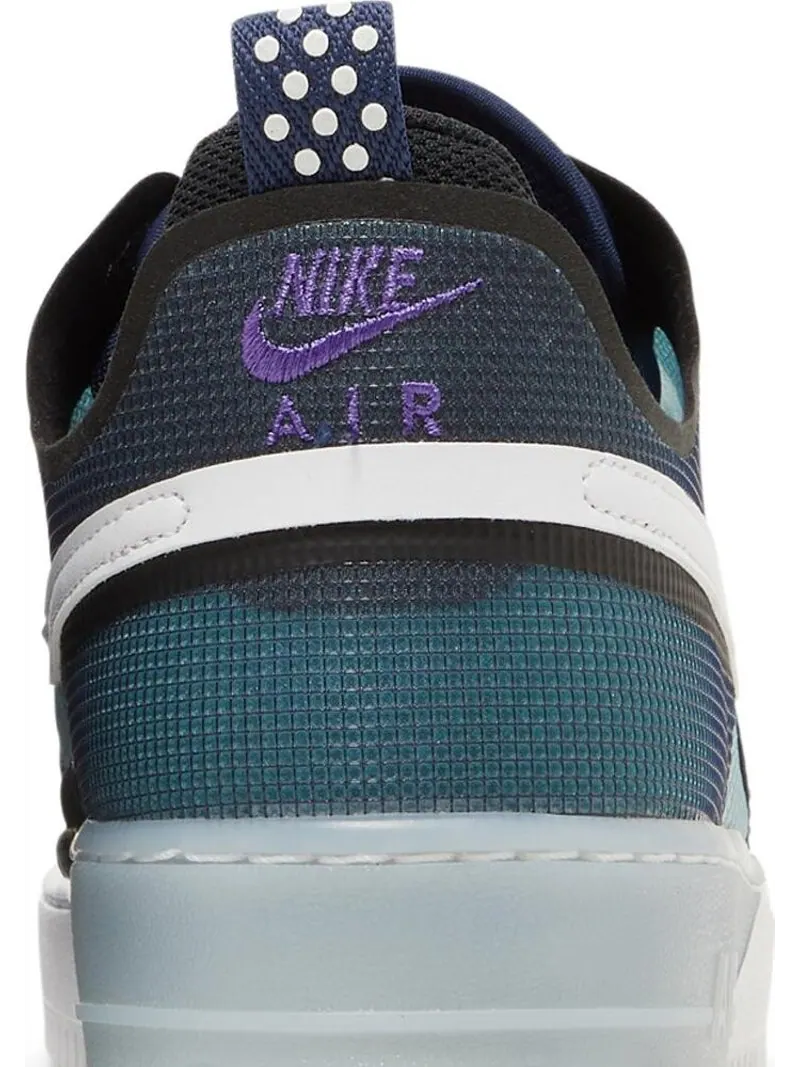 Кроссовки Nike Air Force 1 React 'Midnight Navy Teal' — изображение 7 из 8, синий