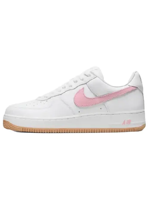 Кроссовки Nike Air Force 1 Low Retro QS — изображение 1 из 6, белый/розовый