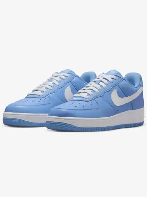 Кроссовки Nike Air Force 1 Low Retro QS — изображение 2 из 6, белый/голубой