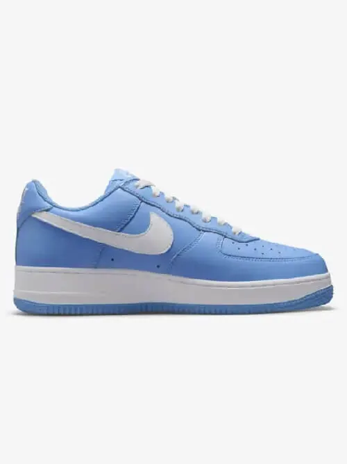 Кроссовки Nike Air Force 1 Low Retro QS — изображение 5 из 6, белый/голубой