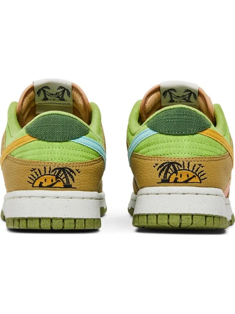 Кроссовки Nike Dunk Low 'Sun Club - Arctic Orange Sanded Gold' — изображение 6 из 10, мульти