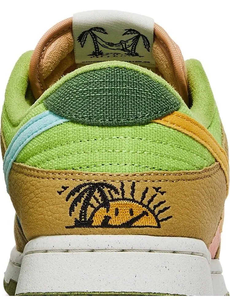 Кроссовки Nike Dunk Low 'Sun Club - Arctic Orange Sanded Gold' — изображение 7 из 10, мульти