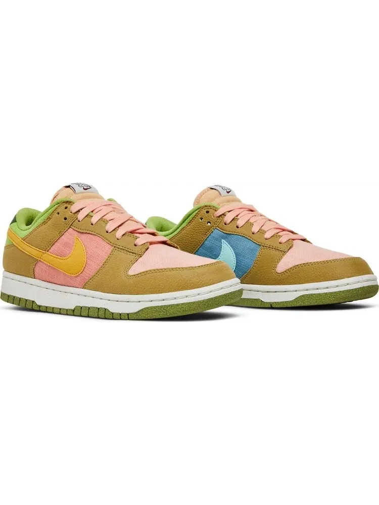 Кроссовки Nike Dunk Low 'Sun Club - Arctic Orange Sanded Gold' — изображение 8 из 10, мульти