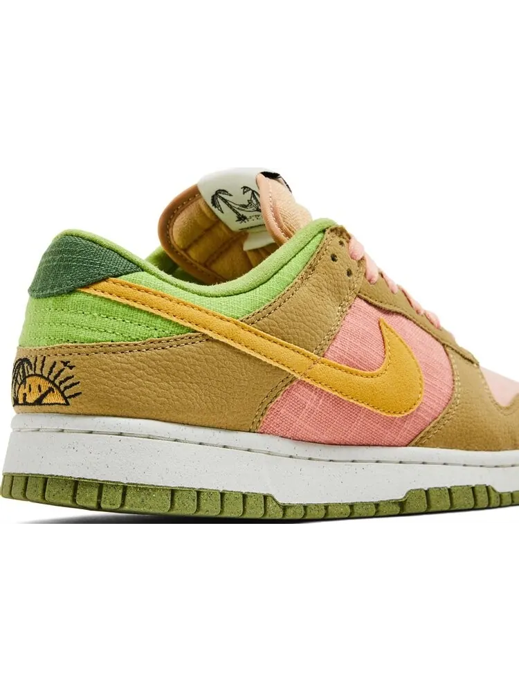 Кроссовки Nike Dunk Low 'Sun Club - Arctic Orange Sanded Gold' — изображение 9 из 10, мульти