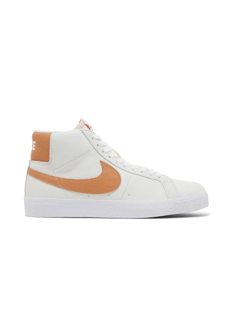Кроссовки Nike Zoom Blazer Mid SB — изображение 1 из 4, белый
