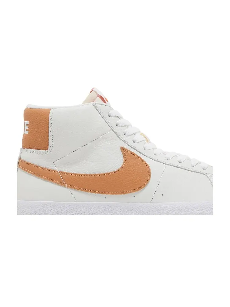 Кроссовки Nike Zoom Blazer Mid SB — изображение 2 из 4, белый