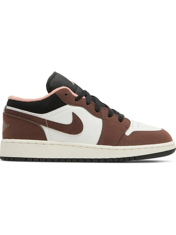Кроссовки Air Jordan 1 Low SE GS Light Chocolate — изображение 1 из 8, коричневый