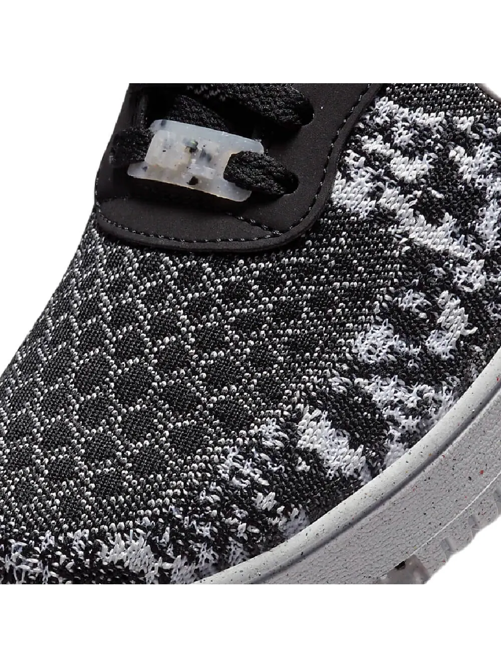 Кроссовки Nike Air Force 1 Crater Flyknit Next Nature — изображение 8 из 9, серый/черный