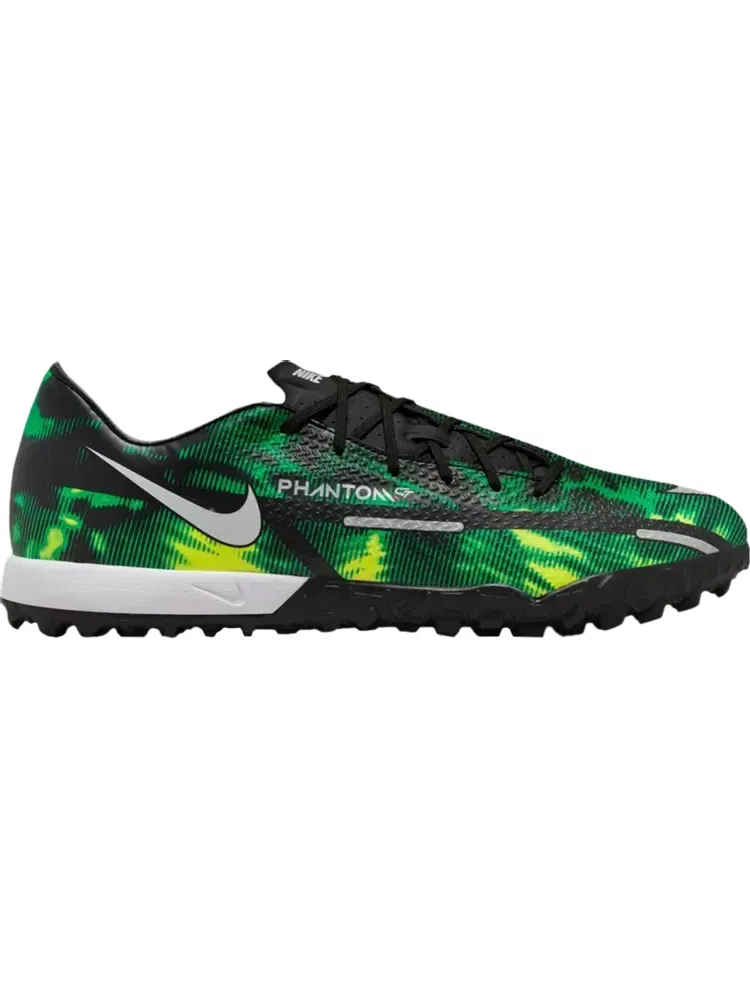 Кроссовки Nike Phantom GT2 Academy TF 'Shockwave' — изображение 1 из 1, зеленый