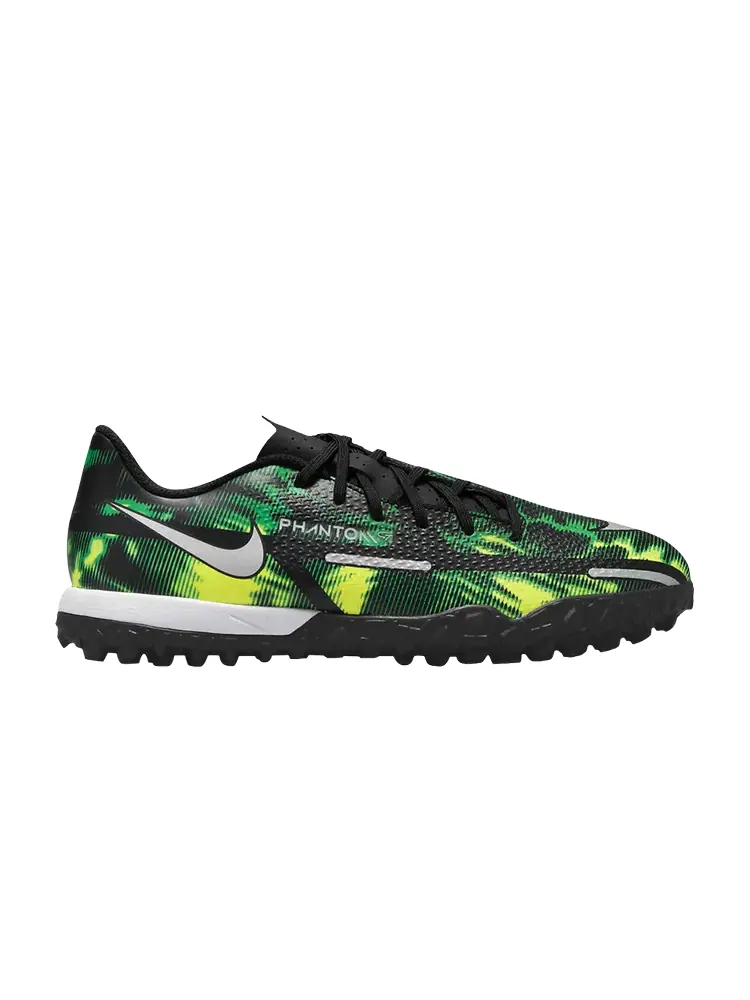 Кроссовки Nike Phantom GT2 Academy TF GS — изображение 1 из 1, зеленый